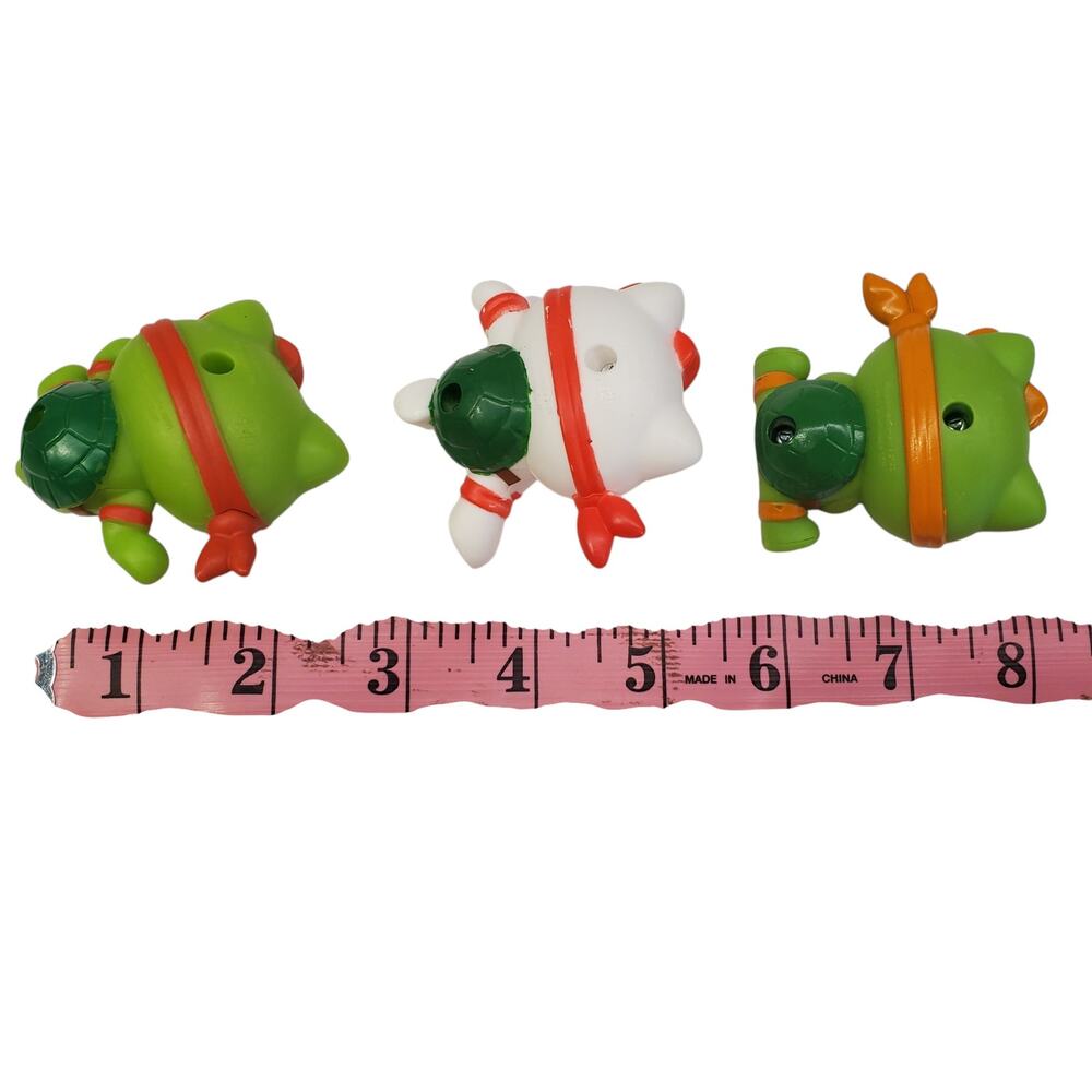 Hello Kitty Teenage Mutant Ninja Turtles McDonalds Happy Meal Toys - Picture 9 of 10